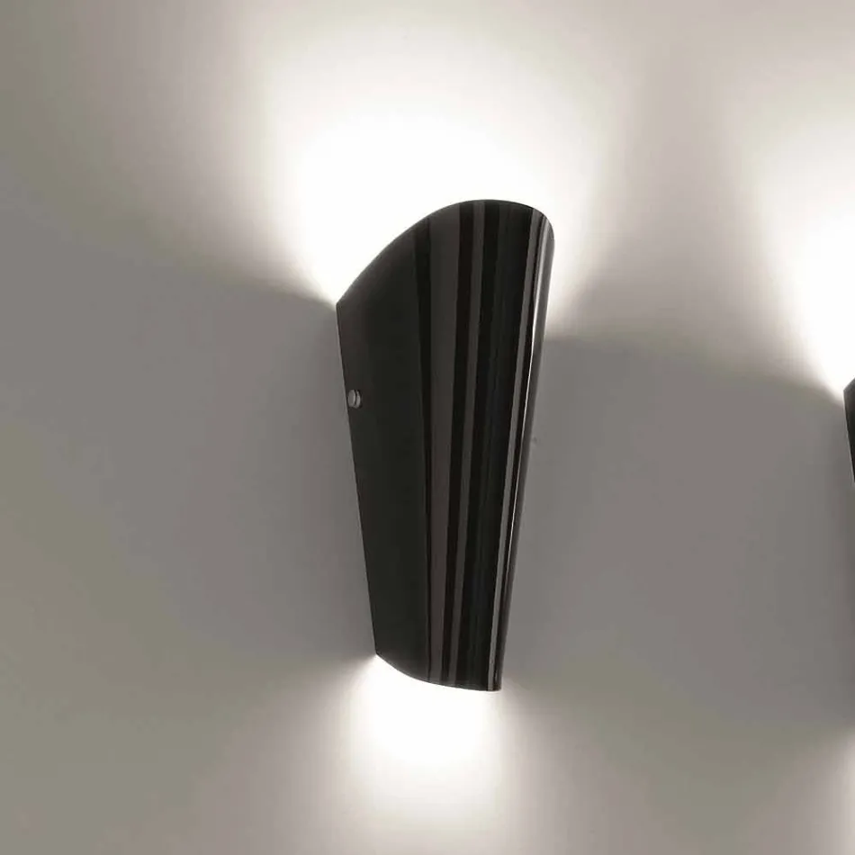 Selene Bloom aplikacja szkło ręcznie we Włoszech 12x11 H 28 cm Viadurini