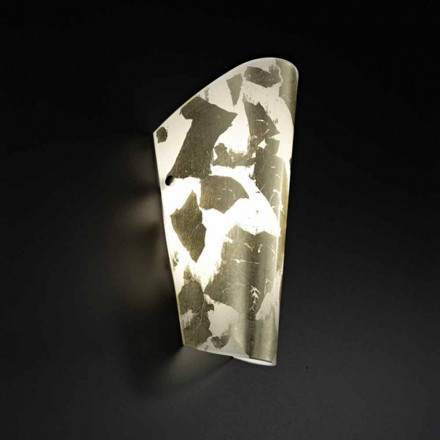 Selene Bloom aplikacja szkło ręcznie we Włoszech 12x11 H28cm Viadurini