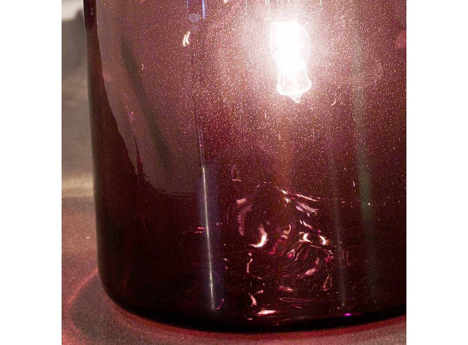 Selene Bossa Nova lampkę Ø11 H16cm, dmuchane ametyst Viadurini