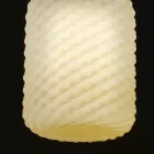 Selene Domino lampa wisząca wdmuchiwane O21 H 27/140 cm szkło Viadurini