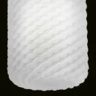 Selene Domino lampa wisząca wdmuchiwane O21 H 27/140 cm szkło Viadurini