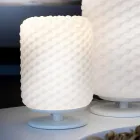 Selene Domino lampkę Ø15 H22cm, dmuchane ręcznie Viadurini