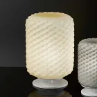 Selene Domino lampa stołowa O21 H30cm dmuchane szkło wykonane we Włoszech Viadurini