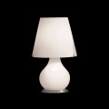 Selene Forever lampka biała made in Italy, śred 24 x wys. 41 cm