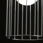 Selene Kluvì lampa wisząca szklany Ø19 H27 / 150 cm Viadurini