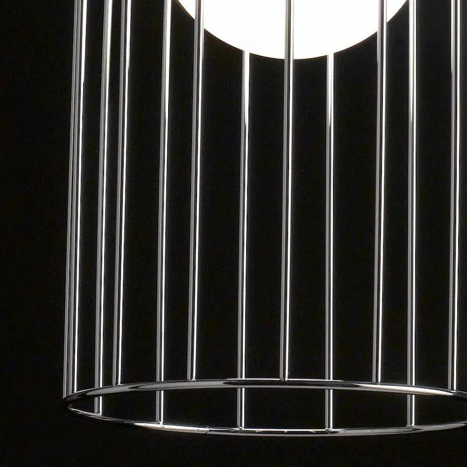 Selene Kluvì lampa wisząca szklany Ø19 H27 / 150 cm Viadurini