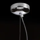 Selene Kluvì lampa wisząca szklany Ø19 H27 / 150 cm Viadurini