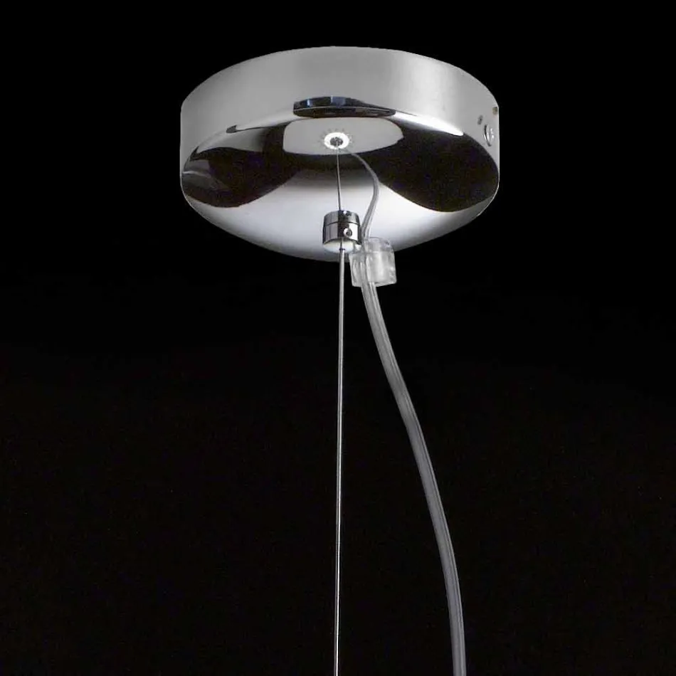 Selene Kluvì lampa wisząca szklany Ø19 H27 / 150 cm Viadurini