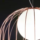 Selene Kluvì lampa wisząca szklany Ø54 H 70/200 cm Viadurini