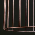 Selene Kluvì lampa wisząca szklany Ø54 H 70/200 cm Viadurini