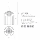 Selene Kluvì lampa wisząca szklany Ø54 H 70/200 cm Viadurini