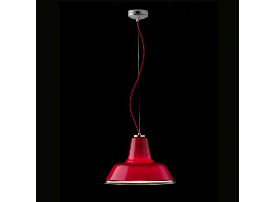 Selene Lampara lampy zawieszenie wdmuchiwane o37 H 24/140 cm szkło Viadurini