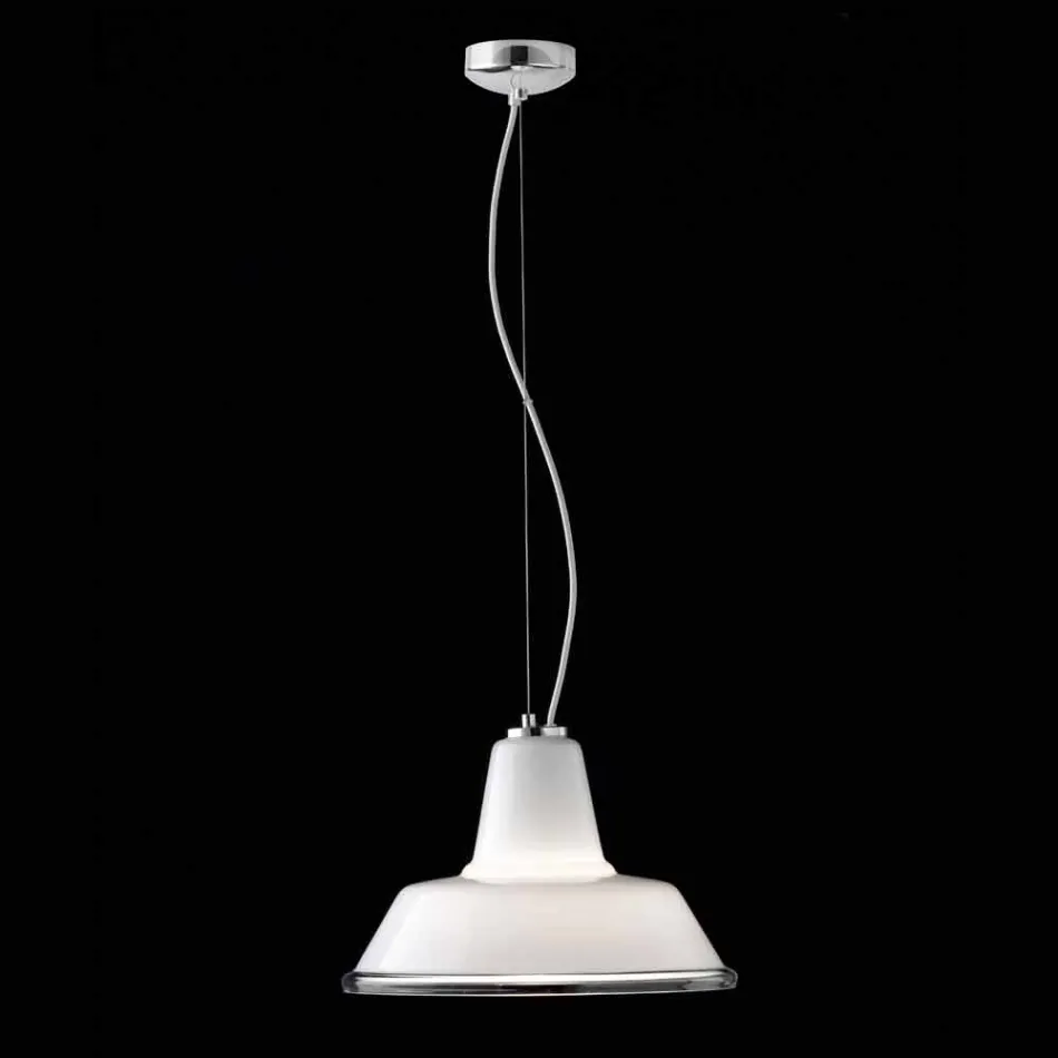Selene Lampara lampy zawieszenie wdmuchiwane o37 H 24/140 cm szkło Viadurini