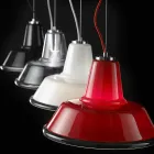 Selene Lampara lampy zawieszenie wdmuchiwane o37 H 24/140 cm szkło Viadurini