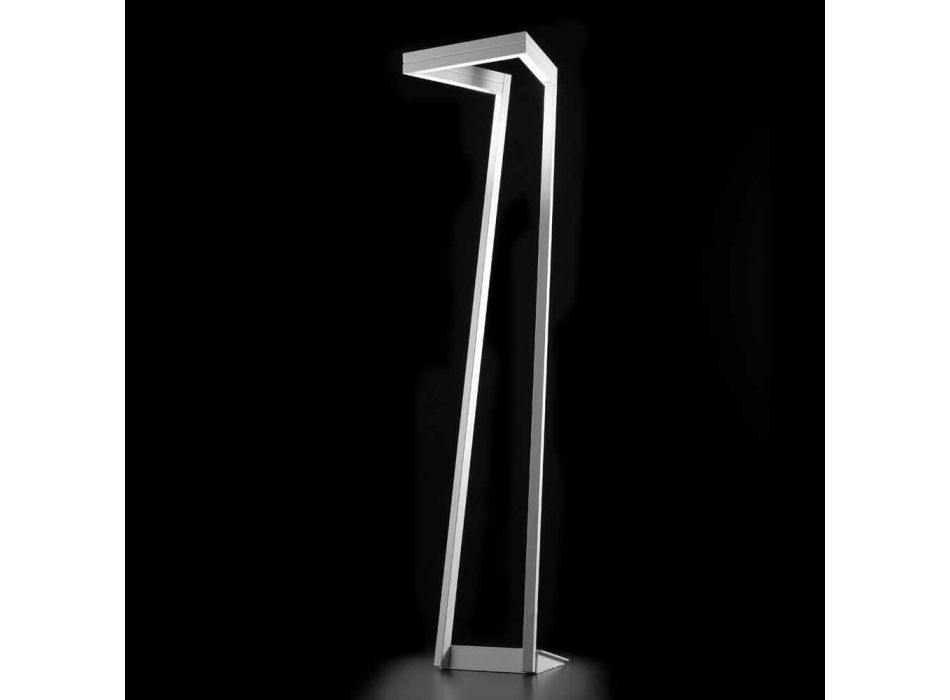 Selene My Way białe LED Lampa podłogowa H180cm 40x40, wykonany we Włoszech Viadurini