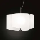 Selene Papirus lampa wieszaków we Włoszech o46 x H 140 cm Viadurini