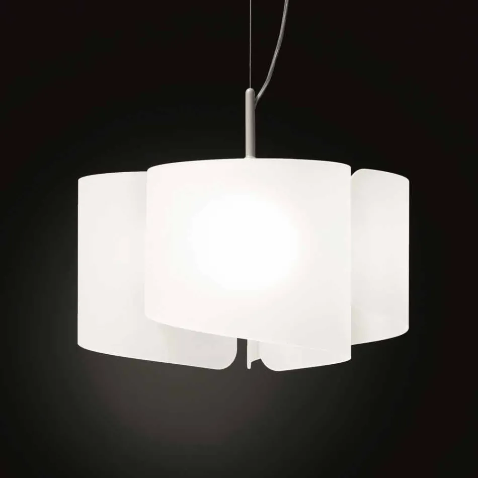 Selene Papirus lampa wieszaków we Włoszech o46 x H 140 cm Viadurini