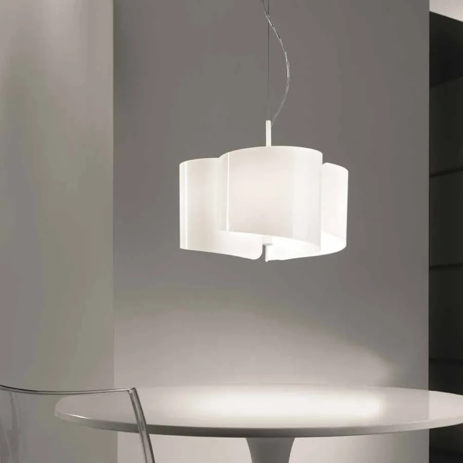 Selene Papirus lampa wieszaków we Włoszech o46 x H 140 cm Viadurini
