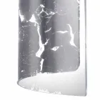 Selene Papirus nowoczesne lampy kryształ zawieszka Ø15 H 125cm Viadurini