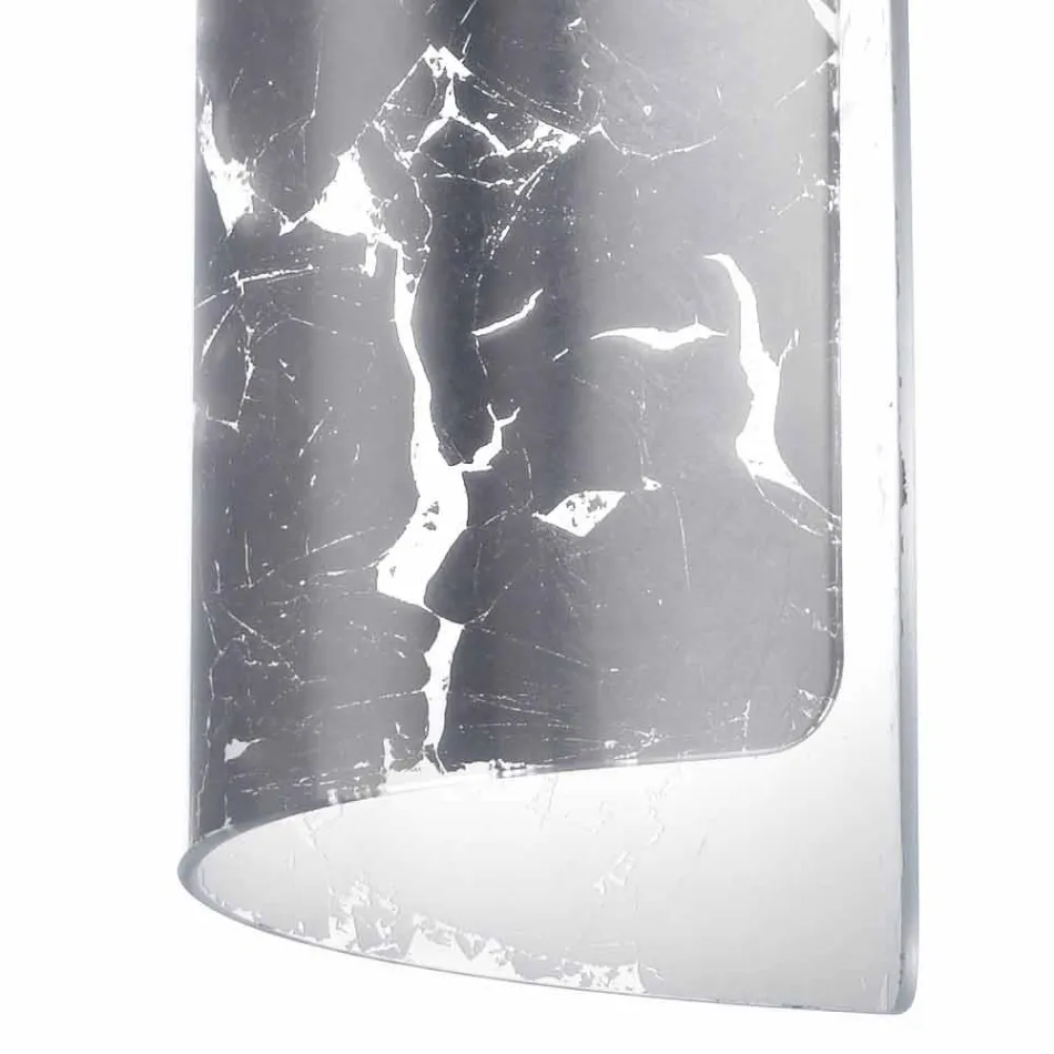 Selene Papirus nowoczesne lampy kryształ zawieszka Ø15 H 125cm Viadurini