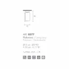 Selene Papirus lampa sufit kryształ Ø15 H30cm wykonane we Włoszech Viadurini