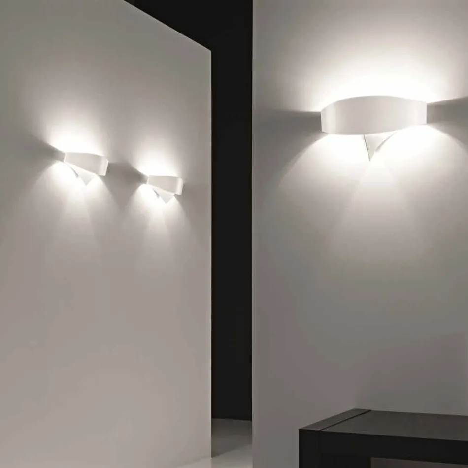 Selene Tarcza aplikacja nowoczesny projekt stal malowana Viadurini