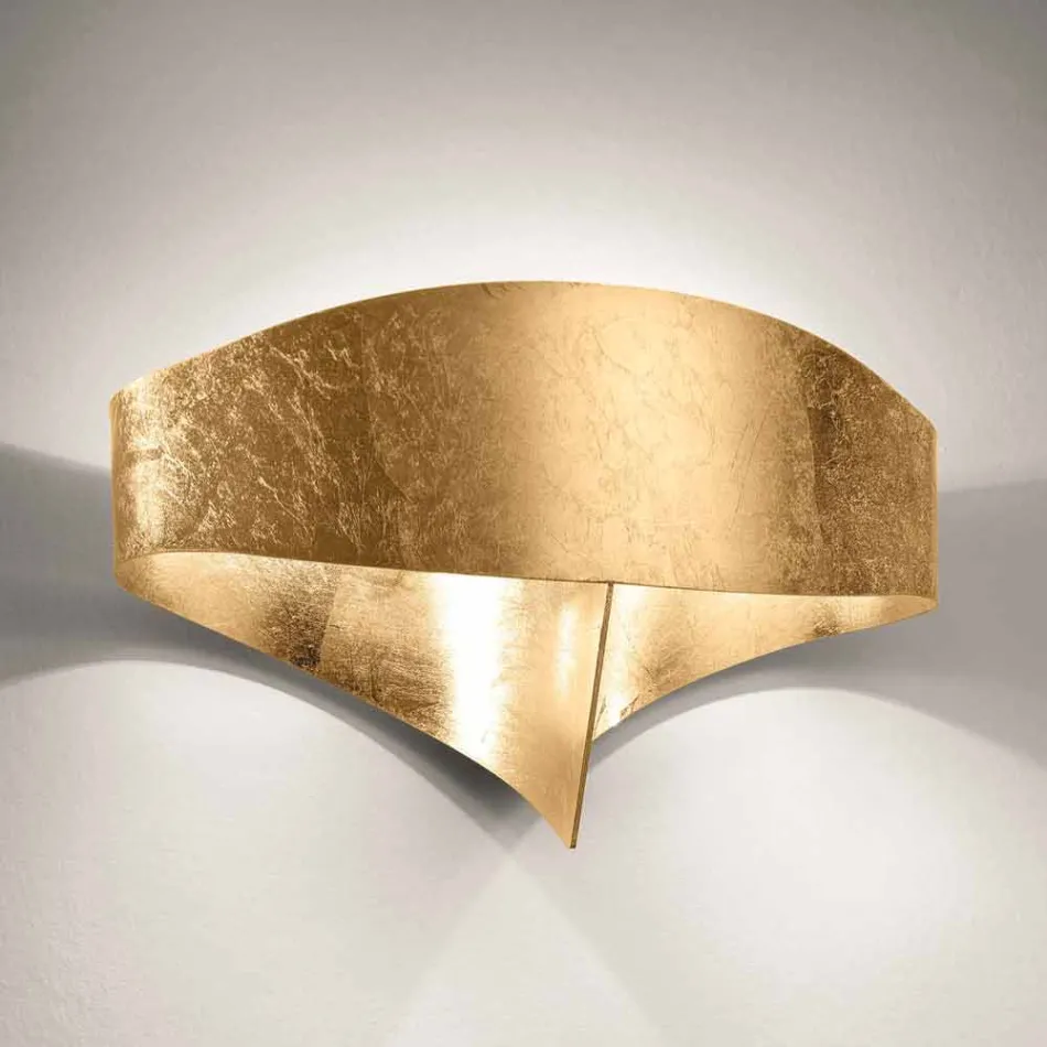 Selene nowoczesny kinkiet wykonany we Włoszech Tarcza 29x15xH16 cm Viadurini