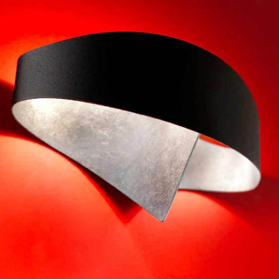 Selene światła ściany osłonowe dwutonowe 29x15xH16 nowoczesny cm projektowania Viadurini