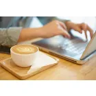 Zestaw 18 filiżanek herbaty z cukiernicą i tacą porcelanową - Lucerna Viadurini