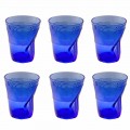 Kolorowe szklane szklanki wodne Serwis 12 sztuk Szczególna stylistyka - Sarabi