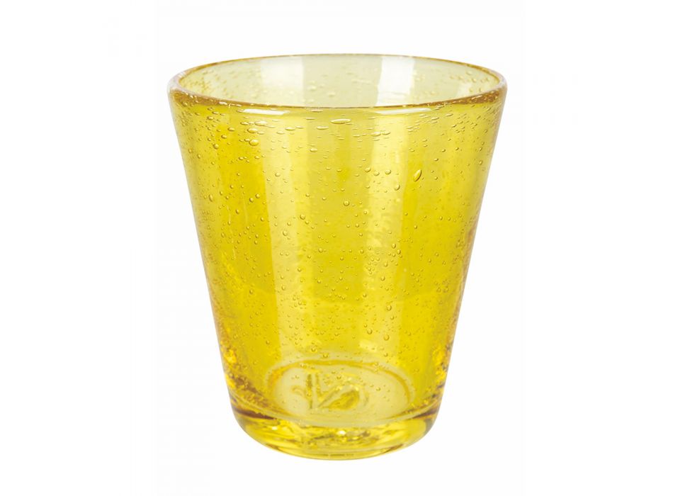 12-częściowy serwis szklanek do wody z dmuchanego szkła - Jukatan