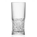 Serwis Szklanek Highball w Dekoracji Eco Crystal Audace 12 Sztuk - Ritmo