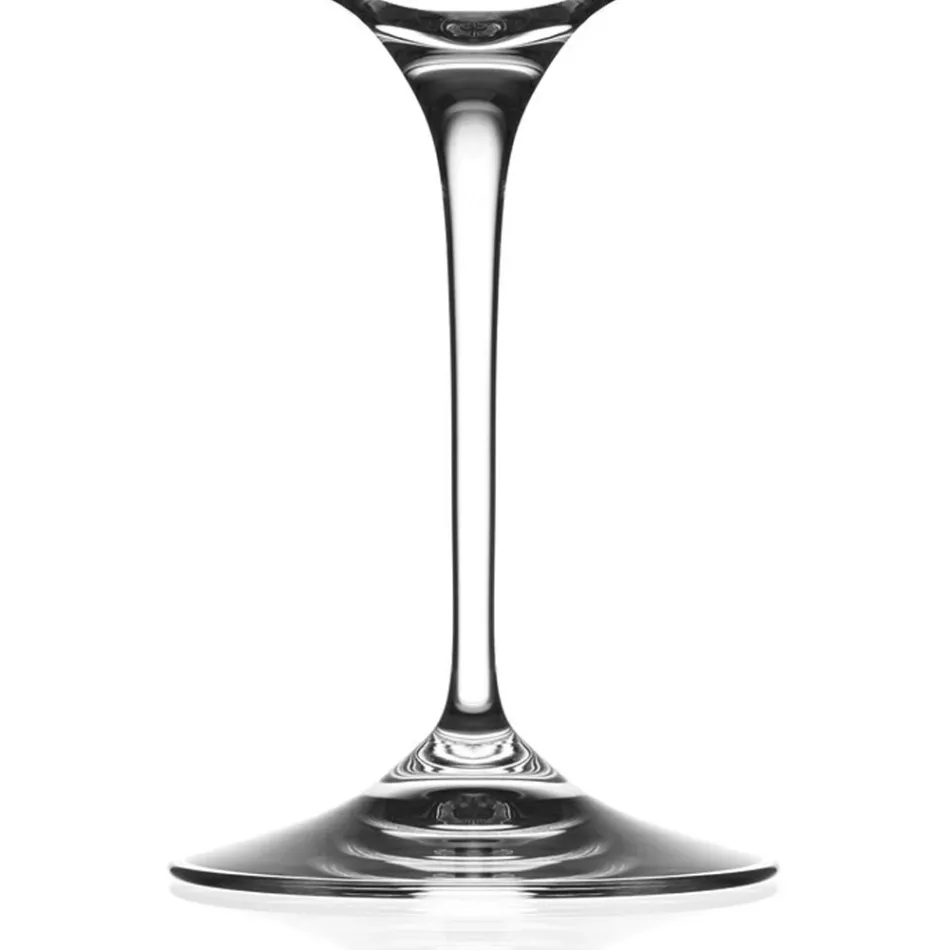 Zestaw włoskich ekologicznych kryształowych kieliszków do szampana 12 Szt. - Etera Viadurini