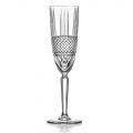 Zestaw kieliszków do szampana w dekorze Eco Crystal 12 Szt. - Lively