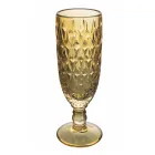 Zestaw Kieliszków Fletowych z Kolorowego Szkła i Różnych Zdobień 12 Części - Mix Viadurini