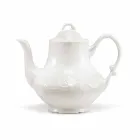 Kompletna usługa śniadaniowa 22 sztuk w białej porcelanie - Gimignano Viadurini