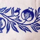 Pościel śniadaniowa z ręcznie wykonanym pojedynczym kawałkiem - marki Viadurini