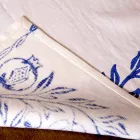 Pościel śniadaniowa z ręcznie wykonanym pojedynczym kawałkiem - marki Viadurini