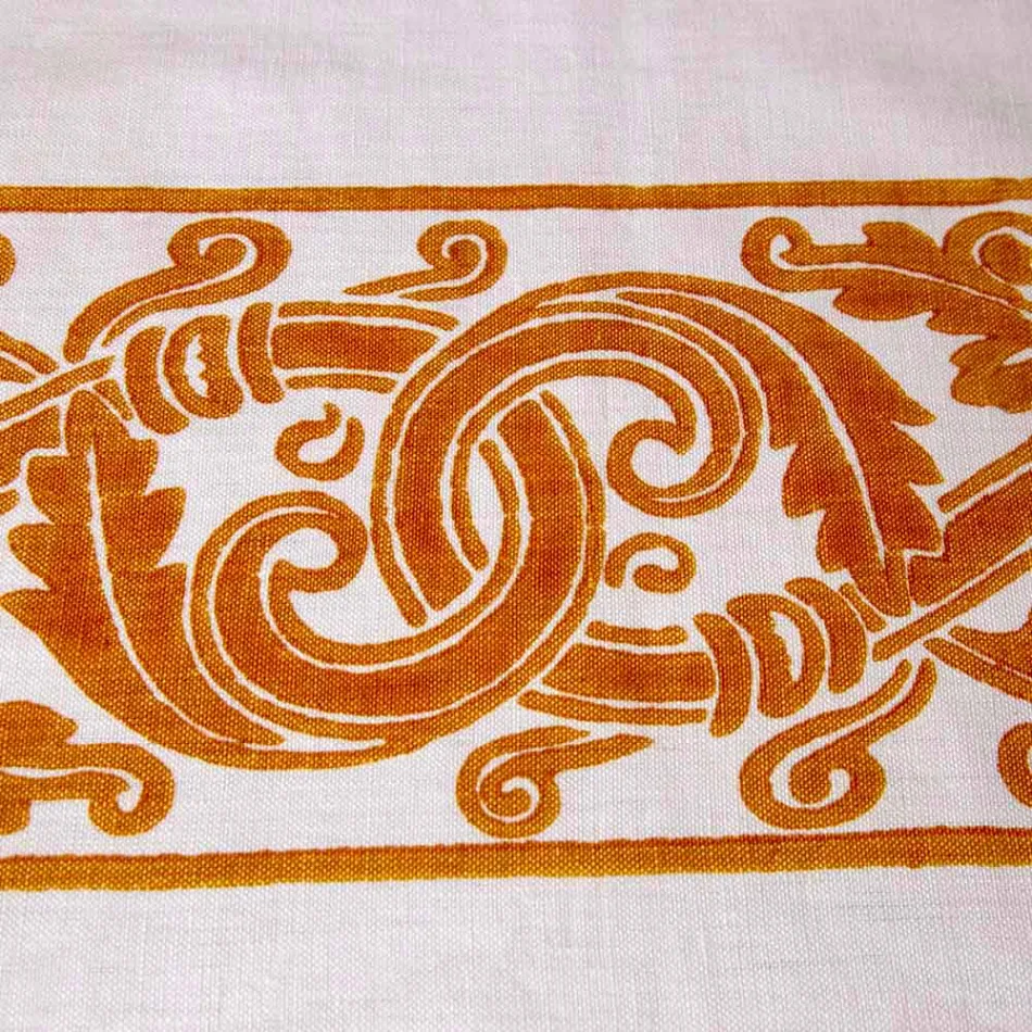 Pościel śniadaniowa z ręcznie wykonanym pojedynczym kawałkiem - marki Viadurini