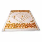 Pościel śniadaniowa z ręcznie wykonanym pojedynczym kawałkiem - marki Viadurini