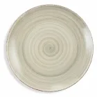 Zastawa stołowa z kolorowymi talerzami 18 sztuk w nowoczesnej kamionce - Abruzja Viadurini