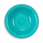 Zastawa stołowa z kolorowymi talerzami 18 sztuk w nowoczesnej kamionce - Abruzja Viadurini