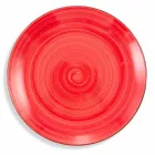 Zastawa stołowa z kolorowymi talerzami 18 sztuk w nowoczesnej kamionce - Abruzja Viadurini