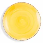 Zastawa stołowa z kolorowymi talerzami 18 sztuk w nowoczesnej kamionce - Abruzja Viadurini