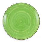 Zastawa stołowa z kolorowymi talerzami 18 sztuk w nowoczesnej kamionce - Abruzja Viadurini