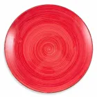 Zastawa stołowa z kolorowymi talerzami 18 sztuk w nowoczesnej kamionce - Abruzja Viadurini