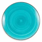 Zastawa stołowa z kolorowymi talerzami 18 sztuk w nowoczesnej kamionce - Abruzja Viadurini