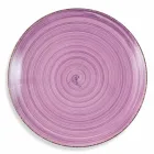 Zastawa stołowa z kolorowymi talerzami 18 sztuk w nowoczesnej kamionce - Abruzja Viadurini