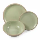 Zestaw obiadowy Kolorowe talerze Pełny projekt 18 sztuk - Osteria Viadurini