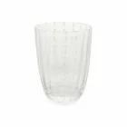 Zestaw 6 nowoczesnych szklanych szklanek kolorowych do wody - Botswana Viadurini